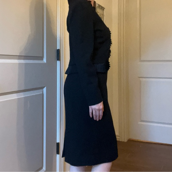 Carolina Herrera Long Sleeve Dress - Picture 4 of 12